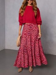 LA Angels Spódnica w kolorze jasnoróżowym rozmiar: M. Różowe spódnice damskie LA Angels, na co dzień, m, bez wzorów, maxi. Za 204.96 zł.