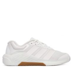 Buty na siłownię adidas. Białe obuwie sportowe damskie Adidas, bez zapięcia, na fitness i siłownię. Za 569.99 zł.