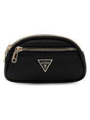 Guess Kosmetyczka w kolorze czarnym - 15,5 x 8,5 x 4 cm rozmiar: onesize. Czarne kosmetyczki damskie Guess, z aplikacjami, z materiału. Za 186.19 zł.