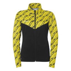 Damska bluza dresowa Uhlsport Progressive 28 Poly. Czarne bluzy damskie Uhlsport, bez wzorów, z dresówki, bez kaptura. Za 168.50 zł.