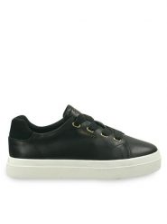 Gant Sneakersy 30531834 Czarny. Czarne obuwie sportowe damskie Gant, ze skóry, bez zapięcia. Za 309.99 zł.