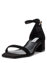 Steve Madden Sandały - Gena Kobiety Tekstylia czarny, 38. Czarne sandały damskie Steve Madden, bez wzorów, bez obcasa, bez zapięcia. Za 599.95 zł.