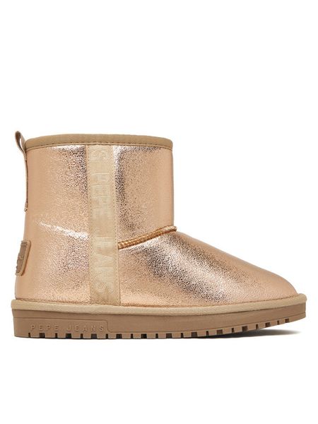 Pepe Jeans Śniegowce Diss Party G PGS500004 Złoty. Żółte kozaki dziewczęce Pepe Jeans, bez wzorów, z jeansu, bez obcasa, bez zapięcia. Za 199.99 zł.