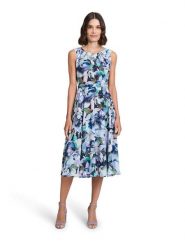 Vera Mont Sukienka w kolorze błękitno-zielonym rozmiar: 36. Niebieskie sukienki damskie Vera Mont, bez wzorów, bez ramiączek. Za 260.99 zł.