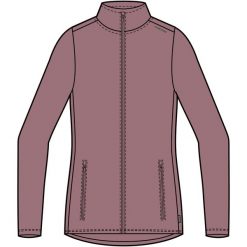 Bluza techniczna damska Viking Tesero Lady, polar. Czerwone bluzy damskie Viking, s, bez wzorów, z materiału, bez kaptura. Za 239.90 zł.
