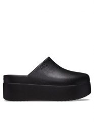 Crocs Klapki Dylan Platform Clog 209869 Czarny. Czarne klapki damskie Crocs, bez wzorów, z tworzywa sztucznego, bez obcasa, bez zapięcia. Za 179.99 zł.