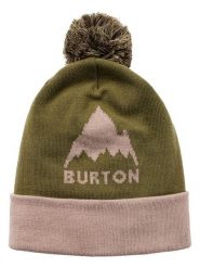 Burton Czapka w kolorze oliwkowo-beżowym rozmiar: onesize. Brązowe czapki damskie Burton, bez wzorów, z materiału. Za 114.95 zł.
