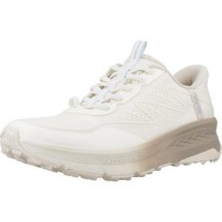 Buty SKECHERS SLIP-INS SWITCH BACK Beżowy. Białe obuwie sportowe damskie Skechers, bez zapięcia, trekkingowe, Skechers Sport. Za 379.99 zł.