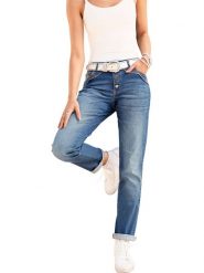 WITT WEIDEN Dżinsy - Slim fit - w kolorze niebieskim rozmiar: 50. Niebieskie jeansy damskie WITT WEIDEN. Za 53.17 zł.