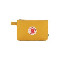 Saszetka Fjallraven Kanken Gear Pocket - ochre. Żółte nerki i saszetki damskie Fjällräven, bez wzorów. Za 79.99 zł.