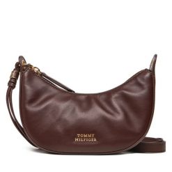 Torebka Tommy Hilfiger. Brązowe torebki klasyczne damskie Tommy Hilfiger, bez dodatków. Za 659.99 zł.