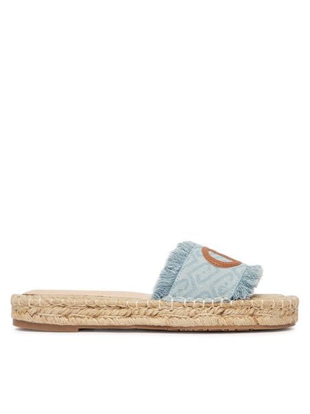 Liu Jo Espadryle Paros 01 SA6099 TX523 Niebieski. Niebieskie espadryle damskie Liu Jo, bez wzorów, z materiału, bez obcasa. Za 251.99 zł.