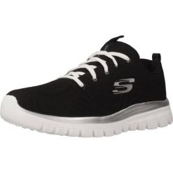 Buty do chodzenia damskie Skechers Gracefulget Connect. Czarne obuwie sportowe damskie Skechers, bez zapięcia, trekkingowe, Skechers Sport. Za 243.99 zł.