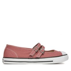 Baleriny Converse. Czerwone balerinki damskie Converse, bez wzorów. Za 209.99 zł.