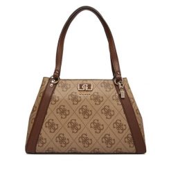 Torebka Guess. Brązowe torebki klasyczne damskie Guess, bez dodatków. Za 719.99 zł.