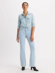 Levi's Dżinsy - Bootcut fit - w kolorze błękitnym rozmiar: W31/L30. Niebieskie jeansy damskie Levi's, z podwyższonym stanem. Za 214.70 zł.