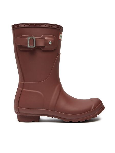 Hunter Kalosze WFS1000RMA Bordowy. Czerwone kalosze damskie Hunter, bez wzorów, z syntetyku. Za 279.99 zł.