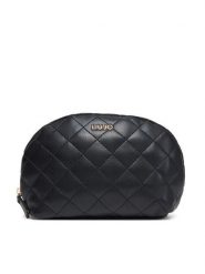 Liu Jo Kosmetyczka Ecs L Beauty AA5246 E0015 Czarny. Czarne torebki klasyczne damskie Liu Jo, ze skóry, bez dodatków. Za 159.99 zł.