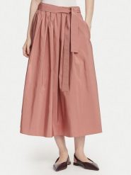 Weekend Max Mara Spódnica midi Alpaca 2625106041 Brązowy Regular Fit. Brązowe spódnice damskie Weekend Max Mara, bez wzorów, z bawełny, midi. Za 989.99 zł.