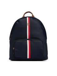 Tommy Hilfiger Plecak Popette Dome Backpack Corp AW0AW19243 Granatowy. Niebieskie plecaki Tommy Hilfiger, bez wzorów, z materiału. Za 489.99 zł.