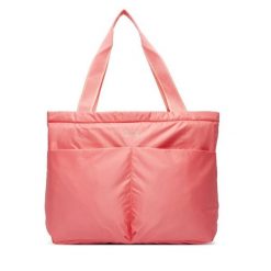 Torebka Under Armour. Czerwone shopper bag Under Armour, bez wzorów, bez dodatków. Za 139.99 zł.