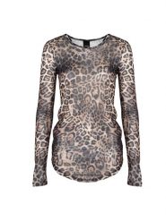 Pinko Bluzka "Berlino" | 100639 A0JG | Kobieta | Wielokolorowy. Bluzki damskie Pinko, s, bez wzorów, z elastanu, eleganckie, bez kołnierzyka, bez ramiączek. W wyprzedaży za 299.00 zł.