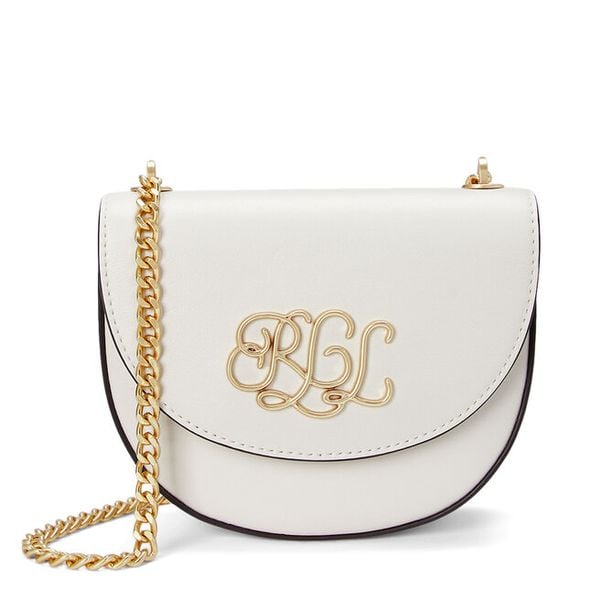 Torebka LAUREN RALPH LAUREN. Białe torebki wieczorowe damskie Lauren Ralph Lauren, bez wzorów, bez dodatków. Za 669.99 zł.