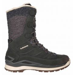 Buty trekkingowe damskie Lowa Barina Anthracite Champagner. Szare obuwie trekkingowe damskie Lowa, z materiału, bez zapięcia. Za 1,182.00 zł.