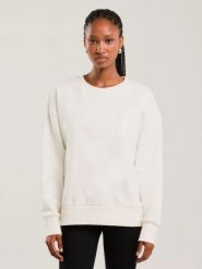 Bluza damska z aplikacją biała Oneidea 100. Białe bluzy damskie Big Star, l, z aplikacjami, z bawełny, bez kaptura. W wyprzedaży za 139.99 zł.