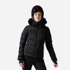 Kurtka narciarska damska Rossignol W Depart. Czarne kurtki sportowe damskie Rossignol, na zimę, l, bez wzorów, bez kaptura. Za 3,150.00 zł.