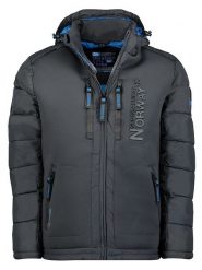 Geographical Norway Kurtka pikowana "Beachwood" w kolorze antracytowym rozmiar: S. Czarne kurtki damskie Geographical Norway, s, bez wzorów, bez kaptura. Za 203.45 zł.