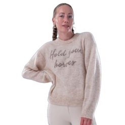 Sweter damski PS of Sweden Quote Mohair Mix. Brązowe swetry klasyczne damskie PS OF SWEDEN, na zimę, bez kołnierzyka. Za 761.50 zł.