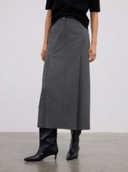 BGN Spódnica w kolorze antracytowym rozmiar: 38. Czarne spódnice damskie BGN, na co dzień, bez wzorów, midi. Za 87.19 zł.