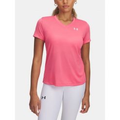 Koszulka Damska Sportowa Under Armour Tech SSV. Czerwone obuwie sportowe damskie Under Armour, bez zapięcia, na fitness i siłownię. W wyprzedaży za 81.75 zł.