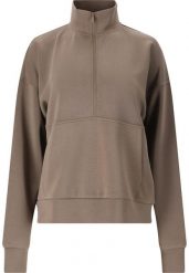 Kobieca bluza półzipowana Athlecia Jillnana. Brązowe bluzy damskie Athlecia, bez wzorów, z materiału, bez kaptura. Za 276.50 zł.