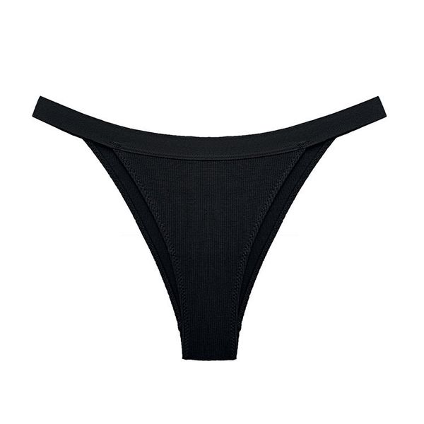 Figi z wycięciem na biodrach eleganckie i wygodne Claude. Niebieskie figi Intica, bez wzorów, z materiału. Za 69.00 zł.