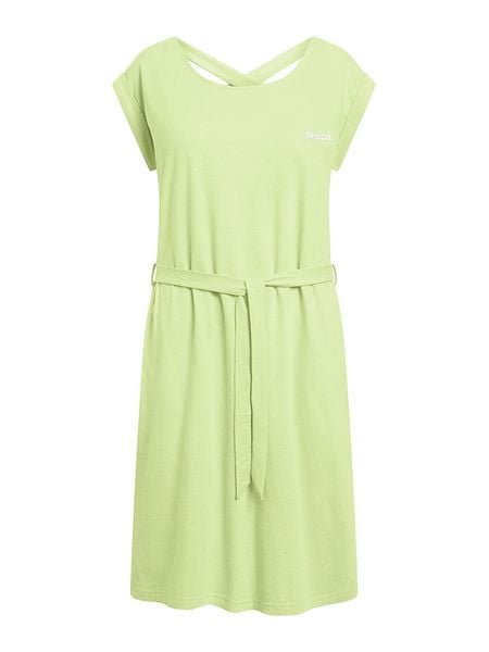 Bench Sukienka "Helmi" w kolorze jasnozielonym rozmiar: 38. Zielone sukienki damskie Bench, bez wzorów, z bawełny, bez ramiączek. Za 87.61 zł.