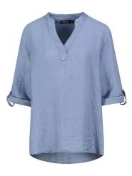 Sublevel Bluzka w kolorze niebieskim rozmiar: L/XL. Niebieskie bluzki damskie Sublevel, l, bez wzorów, bez kołnierzyka, bez ramiączek. Za 95.69 zł.