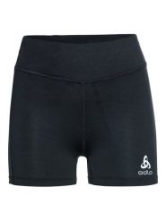 Odlo Szorty "Essential" w kolorze czarnym do biegania rozmiar: L. Czarne spodenki sportowe damskie ODLO, l, bez wzorów, z materiału, do biegania. Za 122.96 zł.