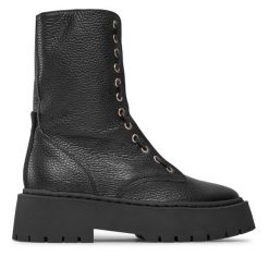 Trapery Steve Madden. Czarne trapery damskie Steve Madden, bez zapięcia. Za 799.99 zł.