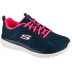 Buty sportowe Sneakersy damskie, Graceful - Get Connected. Niebieskie obuwie sportowe casual damskie Skechers, trekkingowe. Za 199.99 zł.