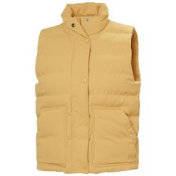 Damska kurtka bez rękawów Helly Hansen Escape. Brązowe kurtki damskie Helly Hansen, na jesień, uniwersalny, bez wzorów, z puchu, bez kaptura. W wyprzedaży za 580.50 zł.