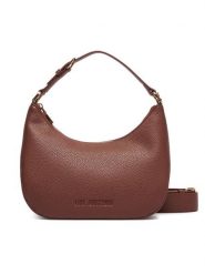 LOVE MOSCHINO Torebka JC4018PP1PLT0200 Brązowy. Brązowe torebki klasyczne damskie Love Moschino, ze skóry, bez dodatków. Za 949.99 zł.