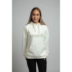 Bluza unisex o sportowym i miejskim stylu, idealna na trekking i wędrówki DUERO. Brązowe bluzy damskie Izas, m, bez wzorów, bez kaptura. Za 182.57 zł.