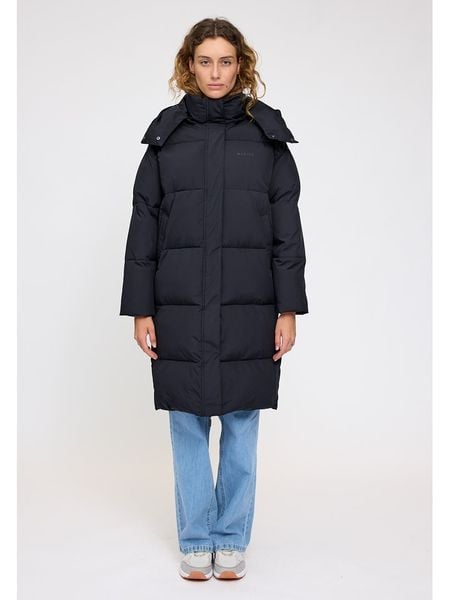 MAZINE Płaszcz zimowy w kolorze czarnym rozmiar: XL. Czarne płaszcze damskie MAZINE, na zimę, xl, bez wzorów, z puchu, bez kaptura. Za 480.90 zł.