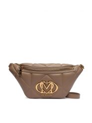 LOVE MOSCHINO Nerka JC4256PP0PLC0000 Beżowy. Brązowe nerki i saszetki damskie Love Moschino, bez wzorów, ze skóry. Za 919.99 zł.