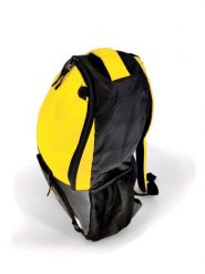 Torba sportowa ekologiczna Pelota - wodoodporna - żółto-czarna. Żółte torby sportowe POWER SHOT, bez wzorów, z materiału, duże. Za 137.56 zł.