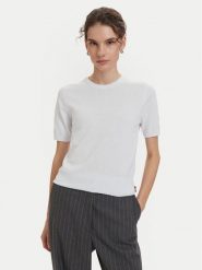 Beverly Hills Polo Club T-Shirt P-SS26W-M6564-0001 Biały Regular Fit. Białe t-shirty damskie Beverly Hills Polo Club, m, bez wzorów, z bawełny, bez kołnierzyka. Za 249.99 zł.