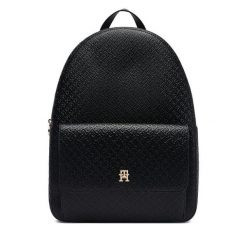 Plecak Tommy Hilfiger. Czarne plecaki Tommy Hilfiger, bez wzorów. Za 699.99 zł.