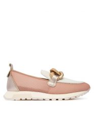 Hispanitas Mokasyny CHV264834 C001 Beżowy. Brązowe mokasyny damskie Hispanitas, ze skóry, bez obcasa. Za 639.99 zł.